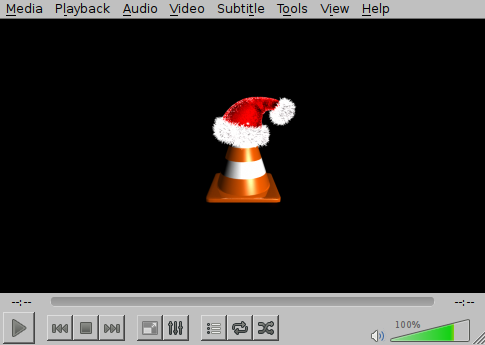 VLC Christmas icon